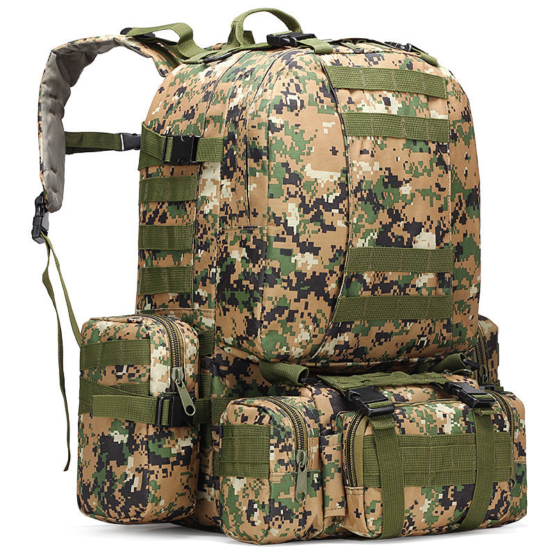 Men's Mix Hiking Oxford Cloth Combination Big Backpacks