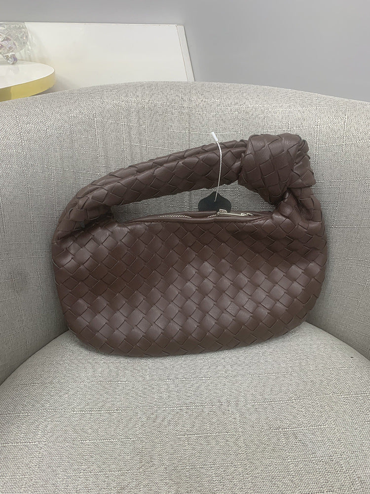 Women's Good-looking Style Exquisite Idle Woven Large Capacity Versatile Women's Shoulder Bag