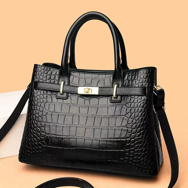 Stylish Women's Stone Pattern Elegant Lady Women's Handbag