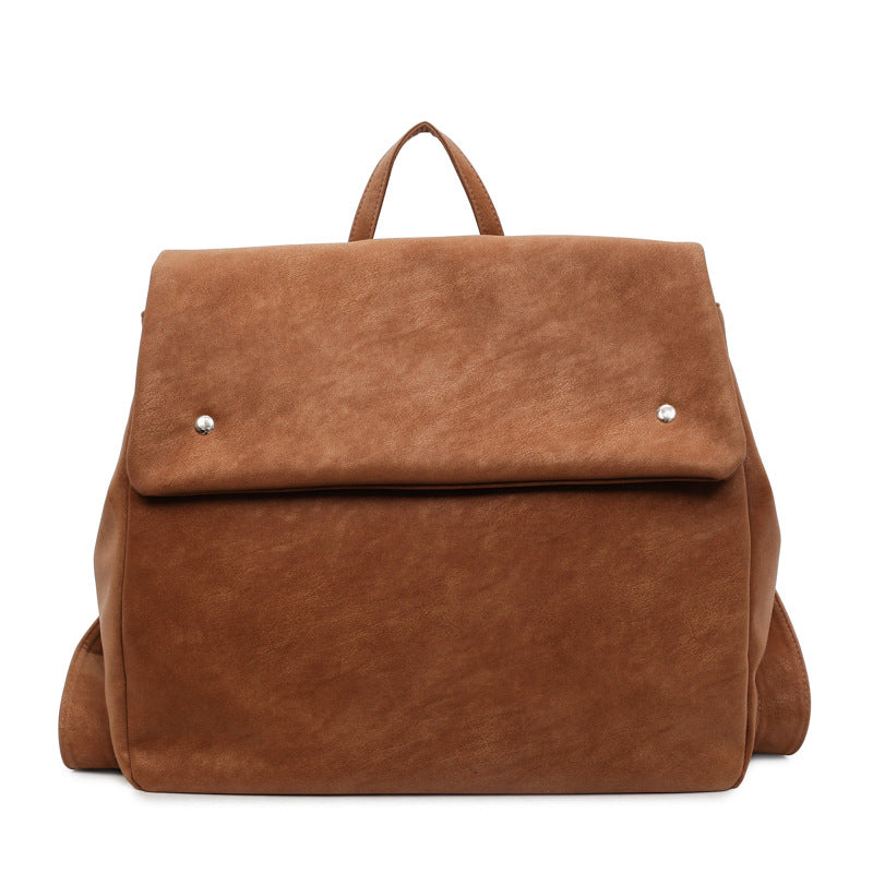 Women's Retro Frosted Mori Fashion Preppy Style Women's Backpack