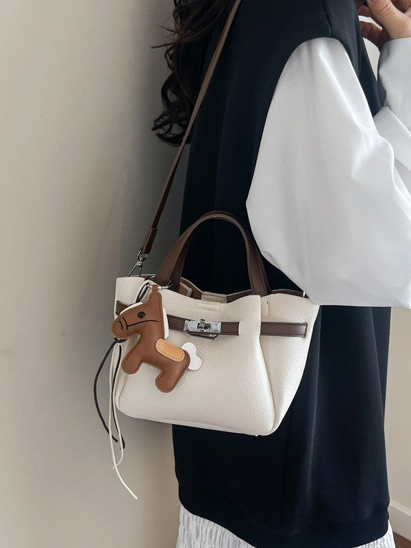 Fashionable Retro High Stylish Textured Elegant Niche Bucket Bags