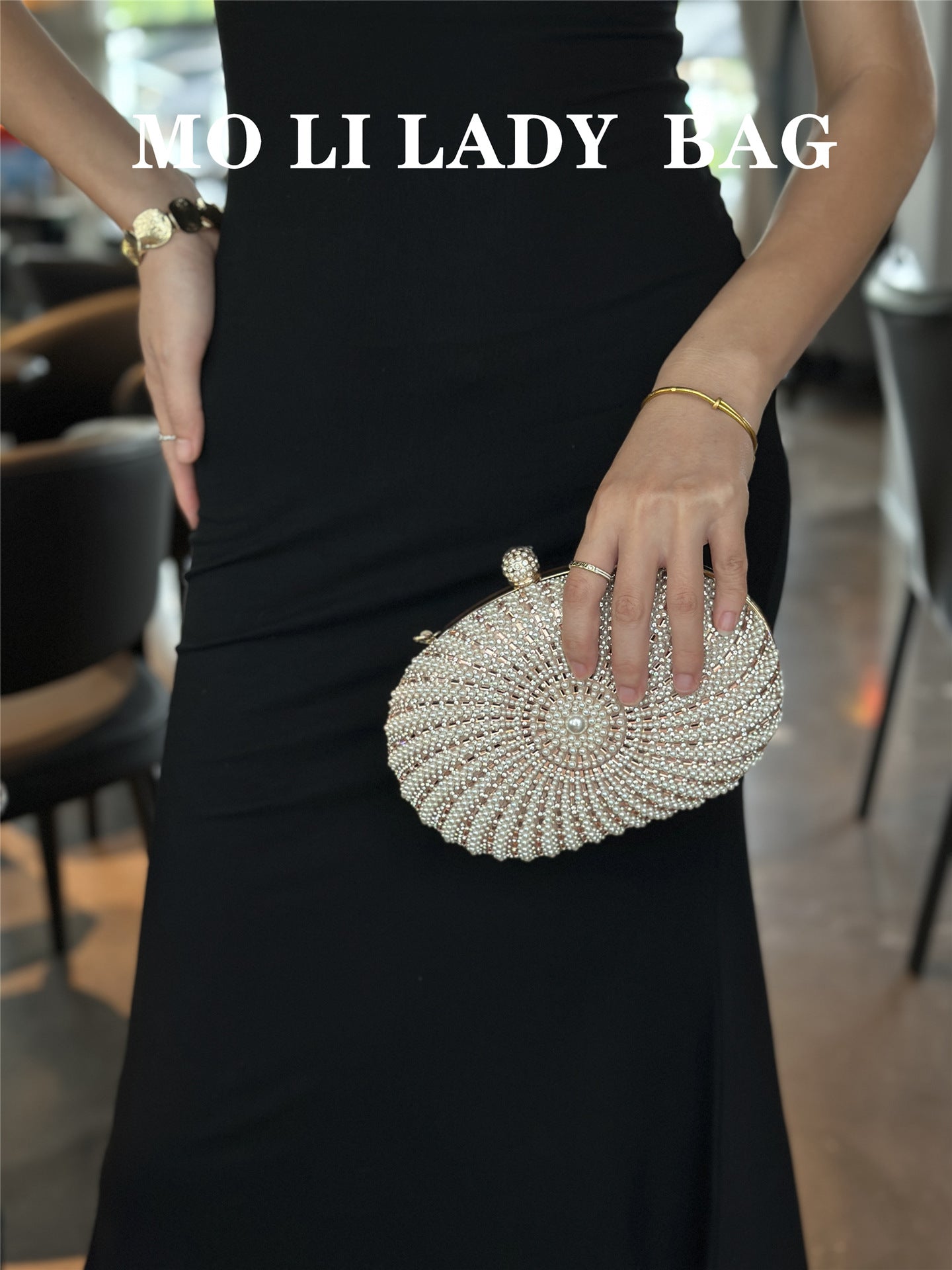 High Sense Pearl Dinner With Niche Female Cheongsam Bags