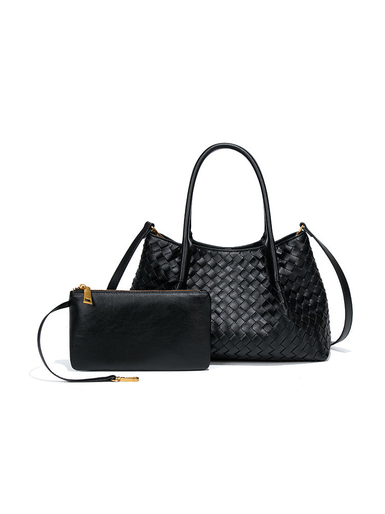 Women's Wild Hand Carrying Mother Woven Commuter Women's Handbag
