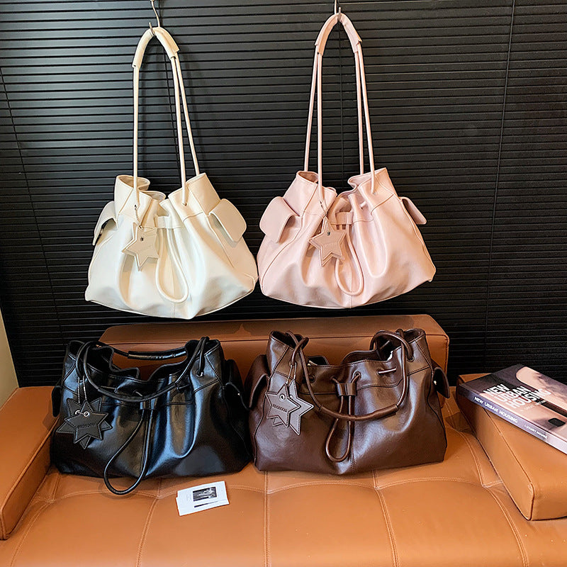 Color High Fashion Retro Textured Western Style Tote Bag