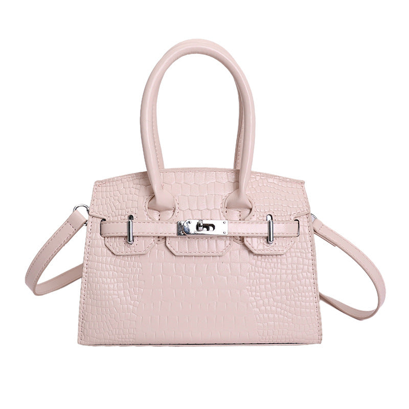 Women's Crocodile Pattern Platinum Fashionable Affordable Luxury Bags