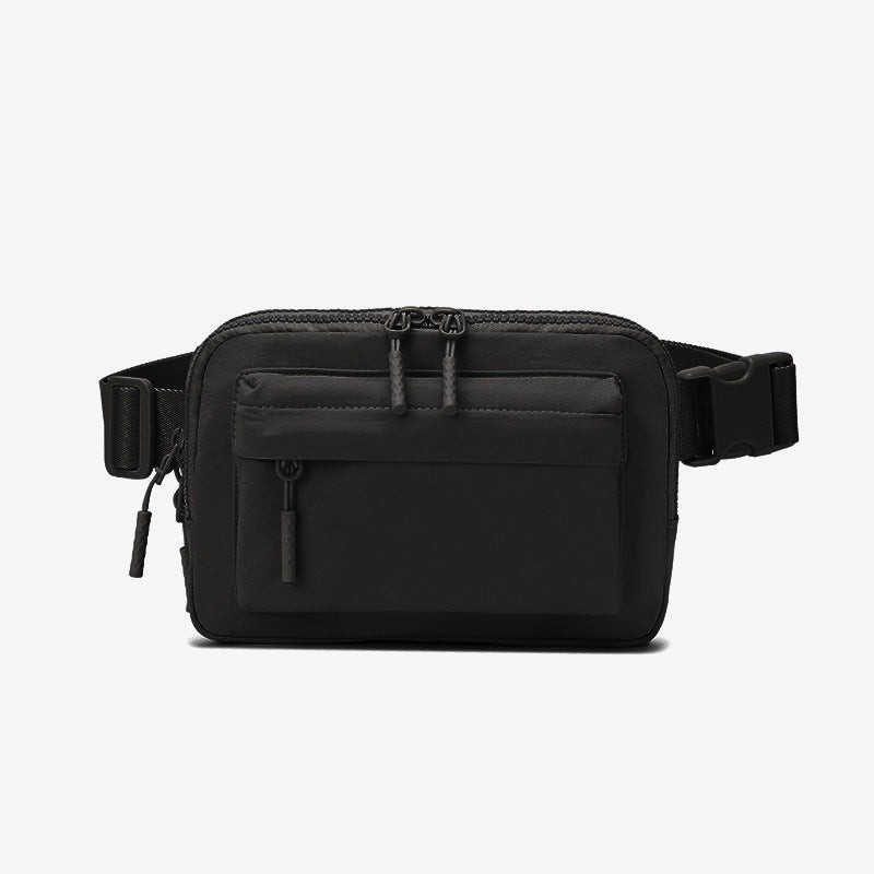 Waterproof Nylon Pure Color Running Leisure Sport Waist Bag, Accessory Bag