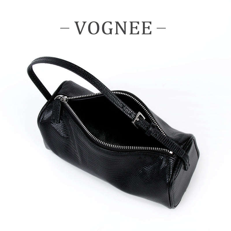 Women's High-grade Pen Underarm Pencil Versatile Genuine Women's Shoulder Bag