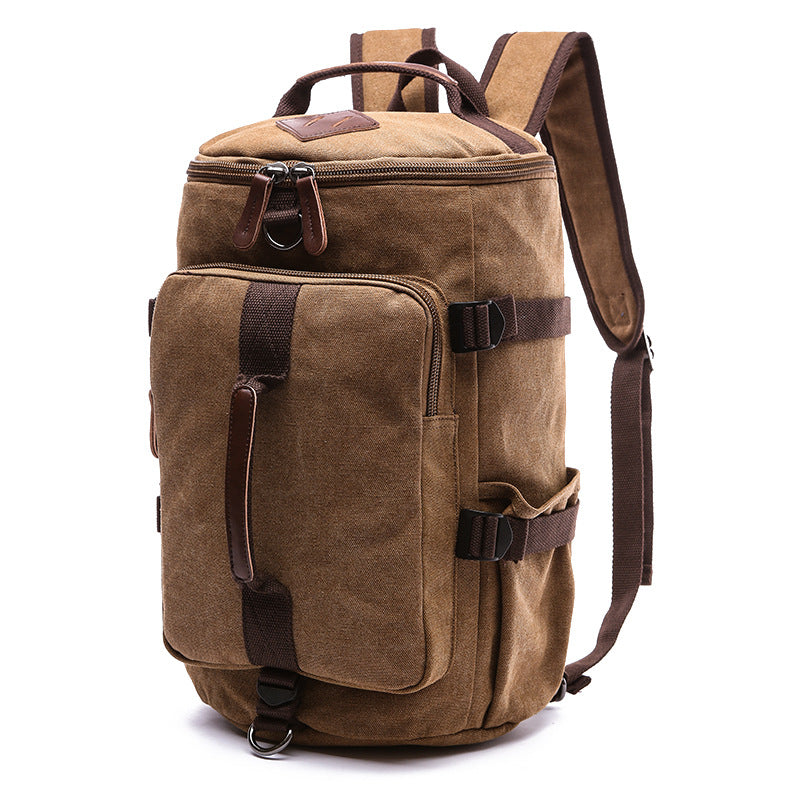 Women's & Men's Large Capacity Canvas Portable Sports Backpack