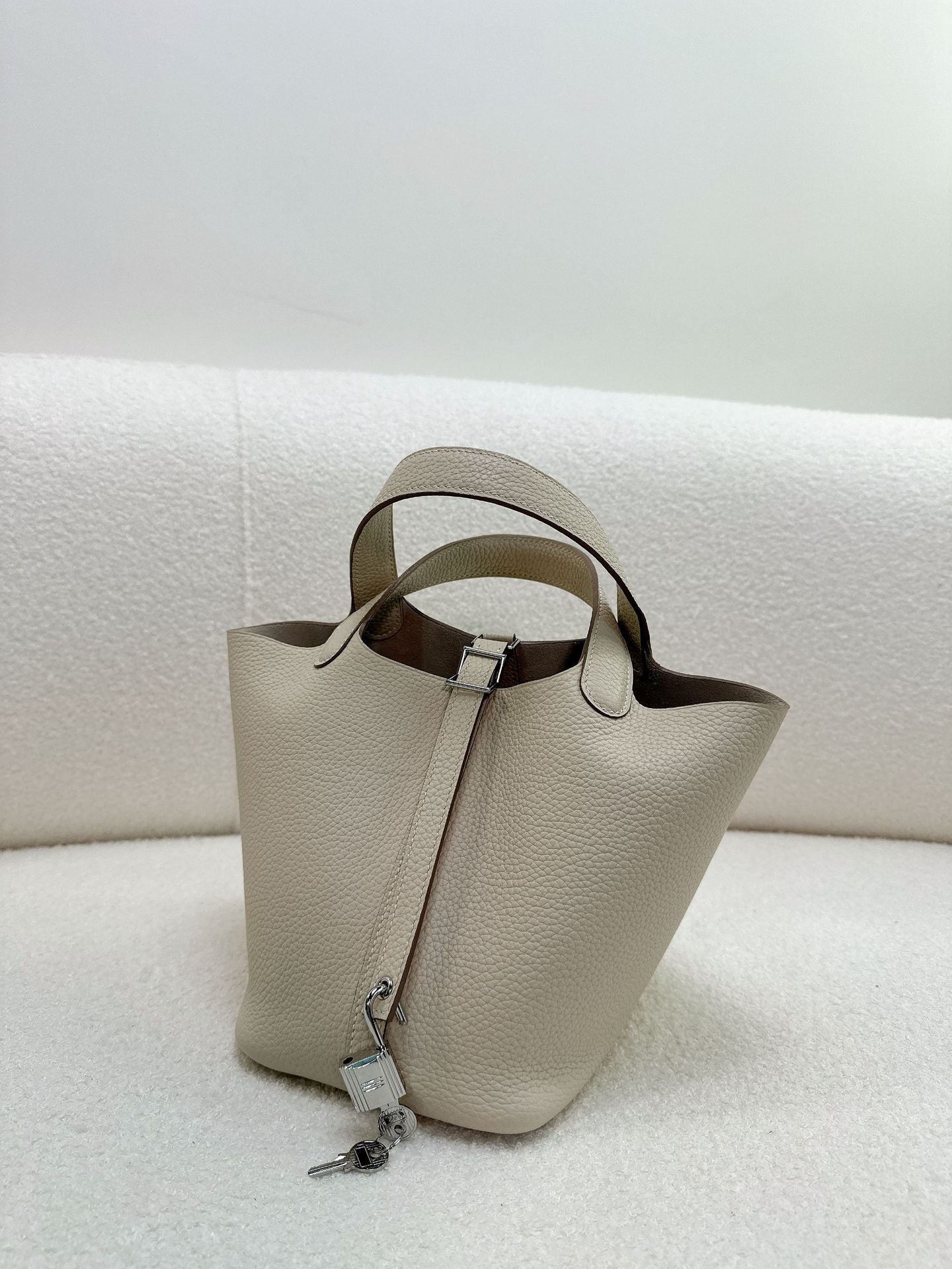 Steel Hardware Half Hand Sewing Wax Line Vegetable Basket Bucket Bags