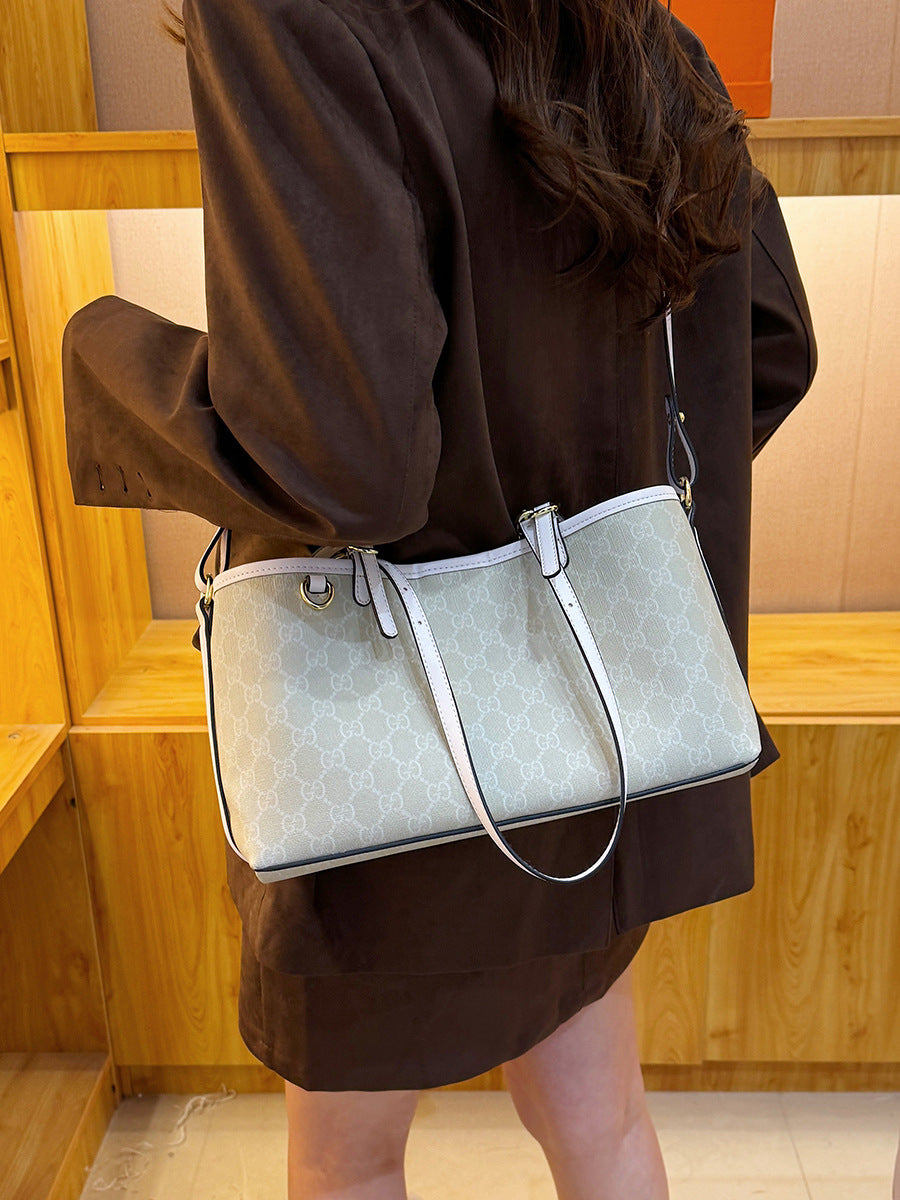 Casual Classic Presbyopic Large Capacity Shopping Handbags