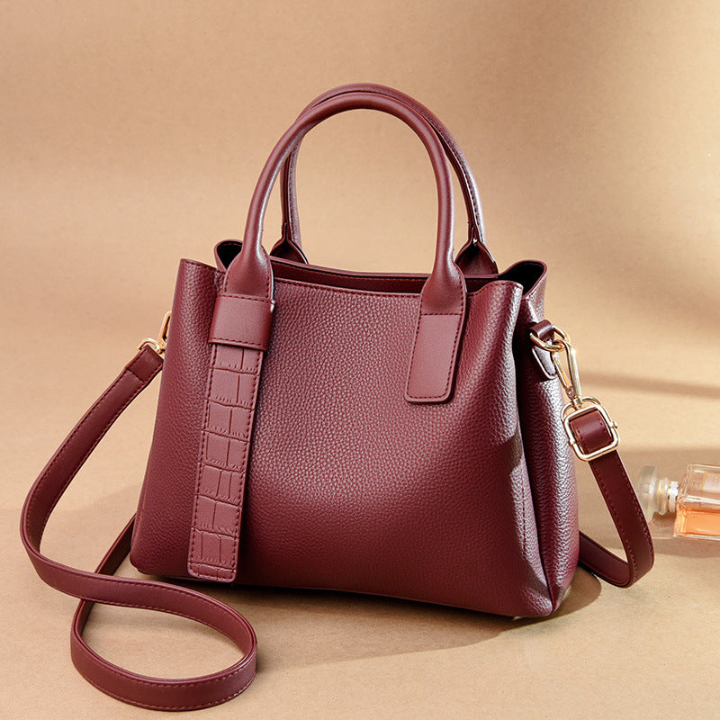 Women's Fashion Large Capacity Commuter Big Women's Handbag