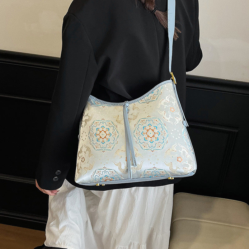 Handmade Material Dragon's Beard Chinese Style Hand Sewing Homemade Gift Handbags
