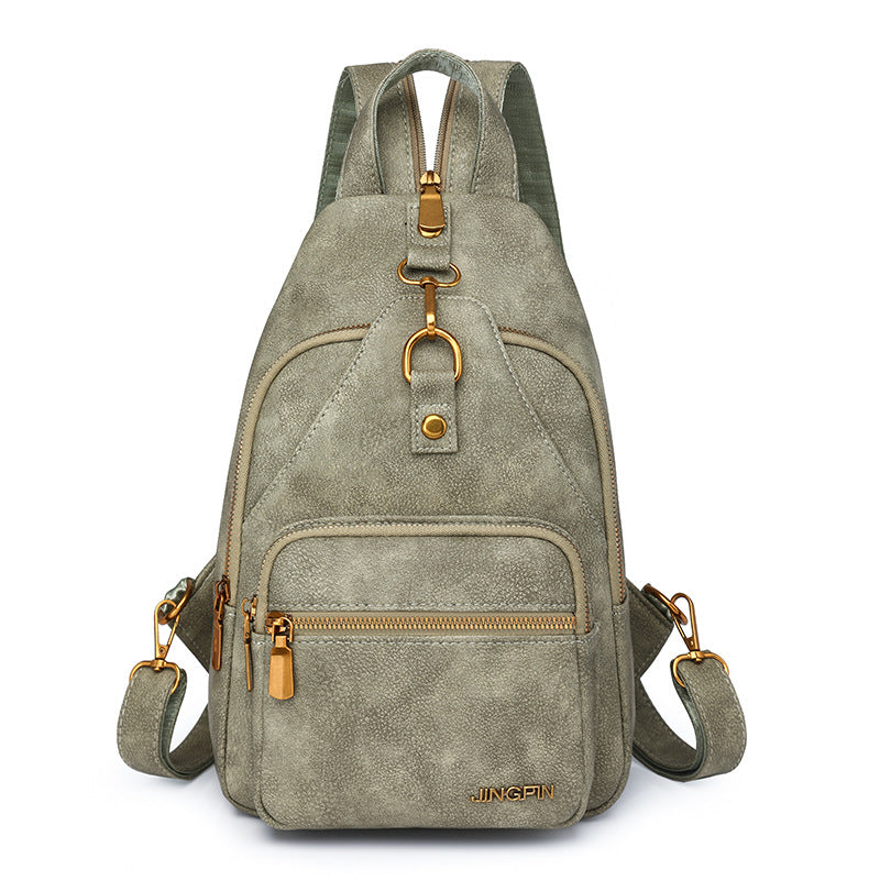 Women's Soft Leather Vintage Large Capacity Lightweight Bags