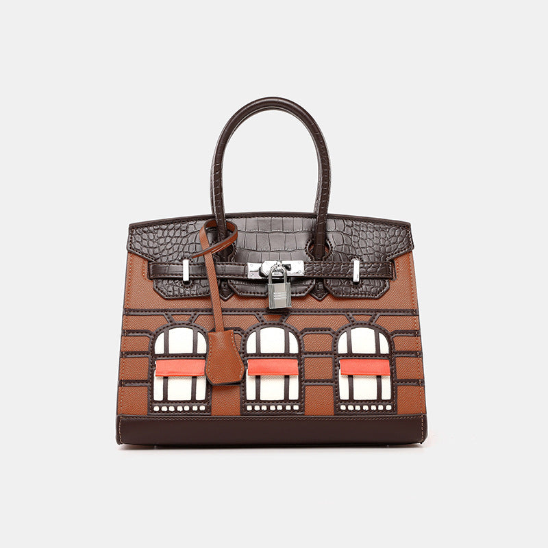 Women's Classic High-grade Crocodile Pattern Niche House Bags