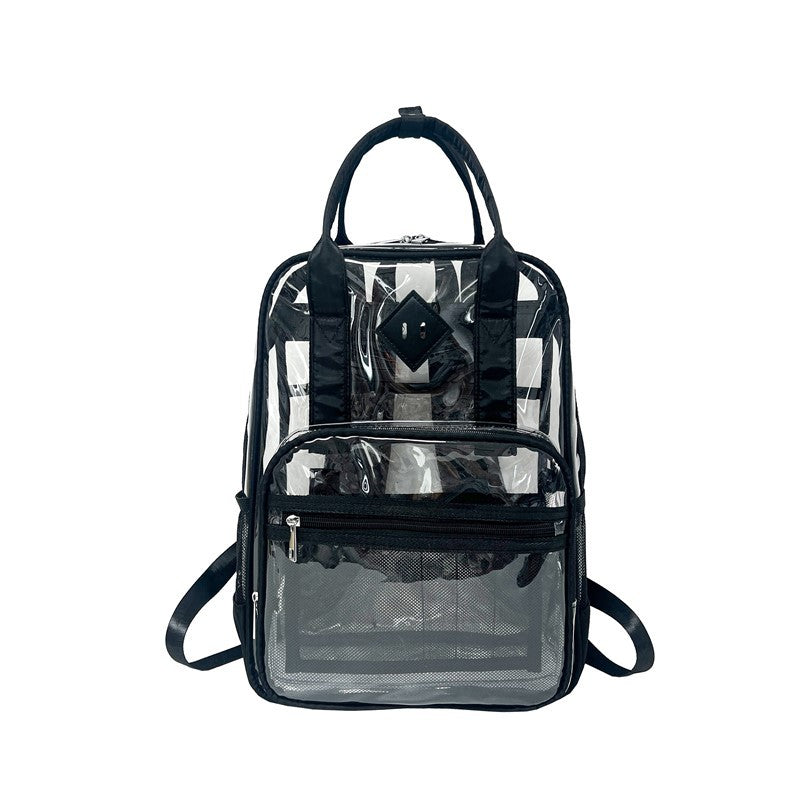 Colorful Transparent Lovers Wild Portable Street Leisure Backpack