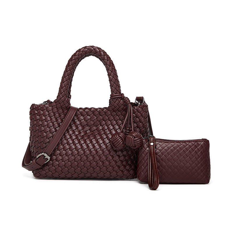 Women's Texture Hand-woven Fashion Personalized Hanging Food Women's Handbag