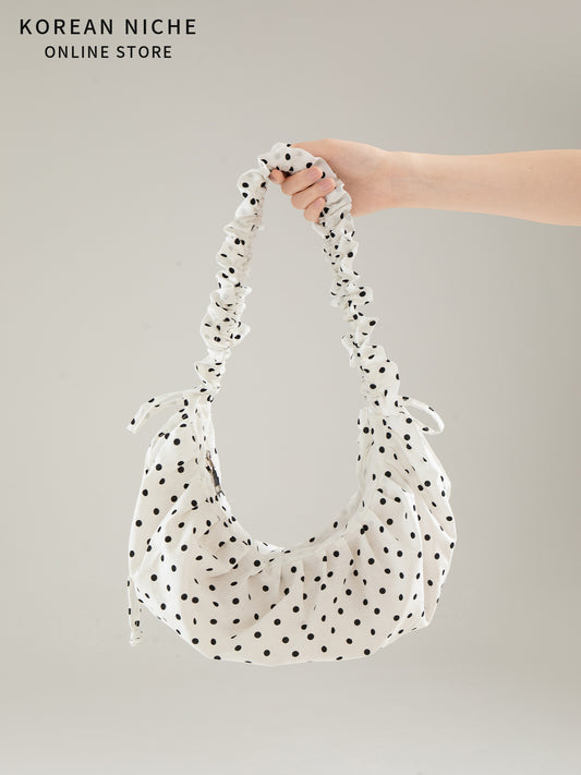 Women's Portable Polka Dot Beautiful Trend For Bags