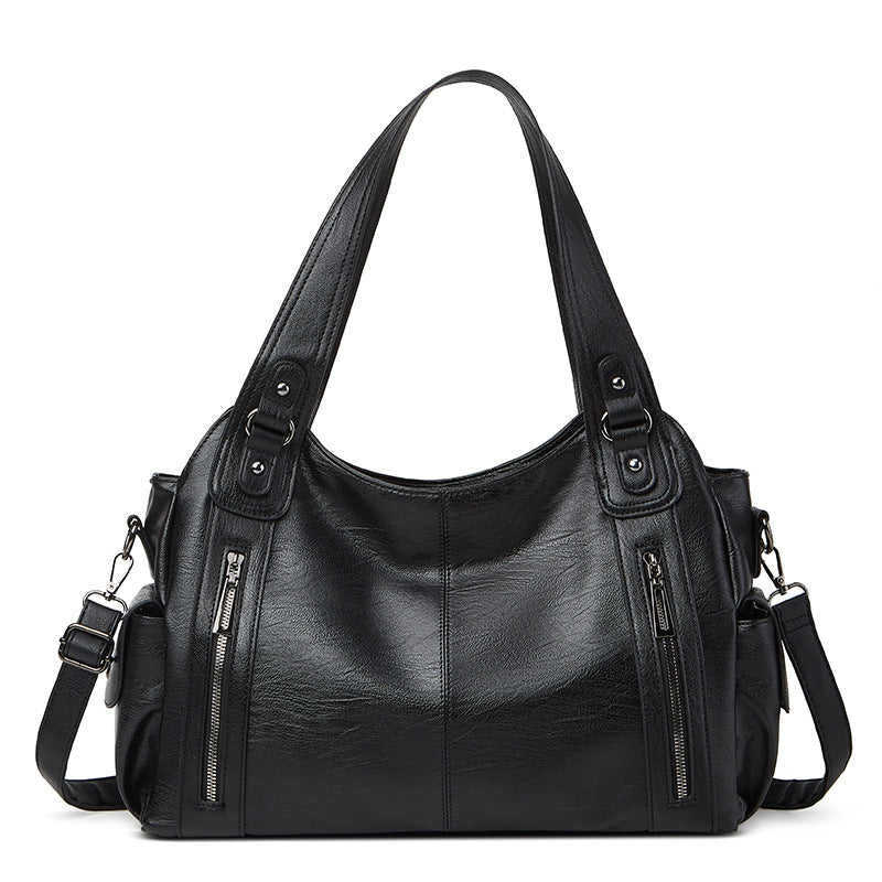 Women's Large Capacity Fashion Simple Commuter Tote Bags