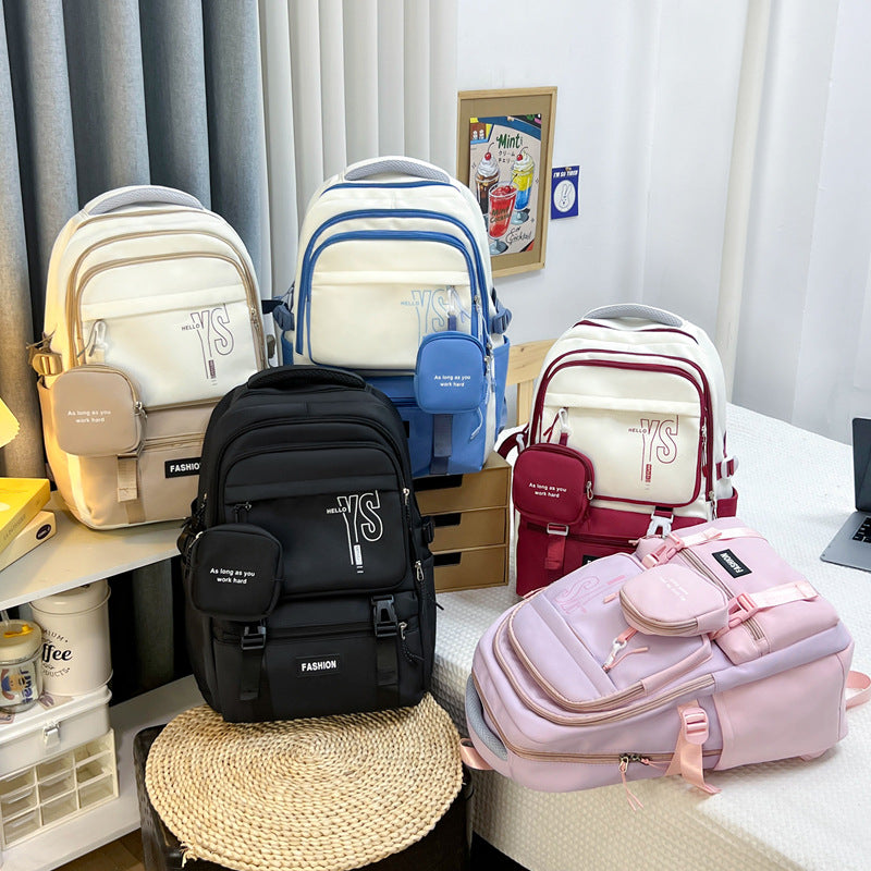 Innovative Junior High Good-looking Coverable Commuter Leisure Backpack