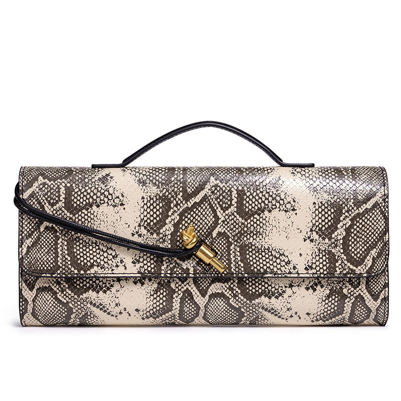 Women's Holding Dinner Vintage Stone Pattern Chinese Baguette Organ Women's Handbag