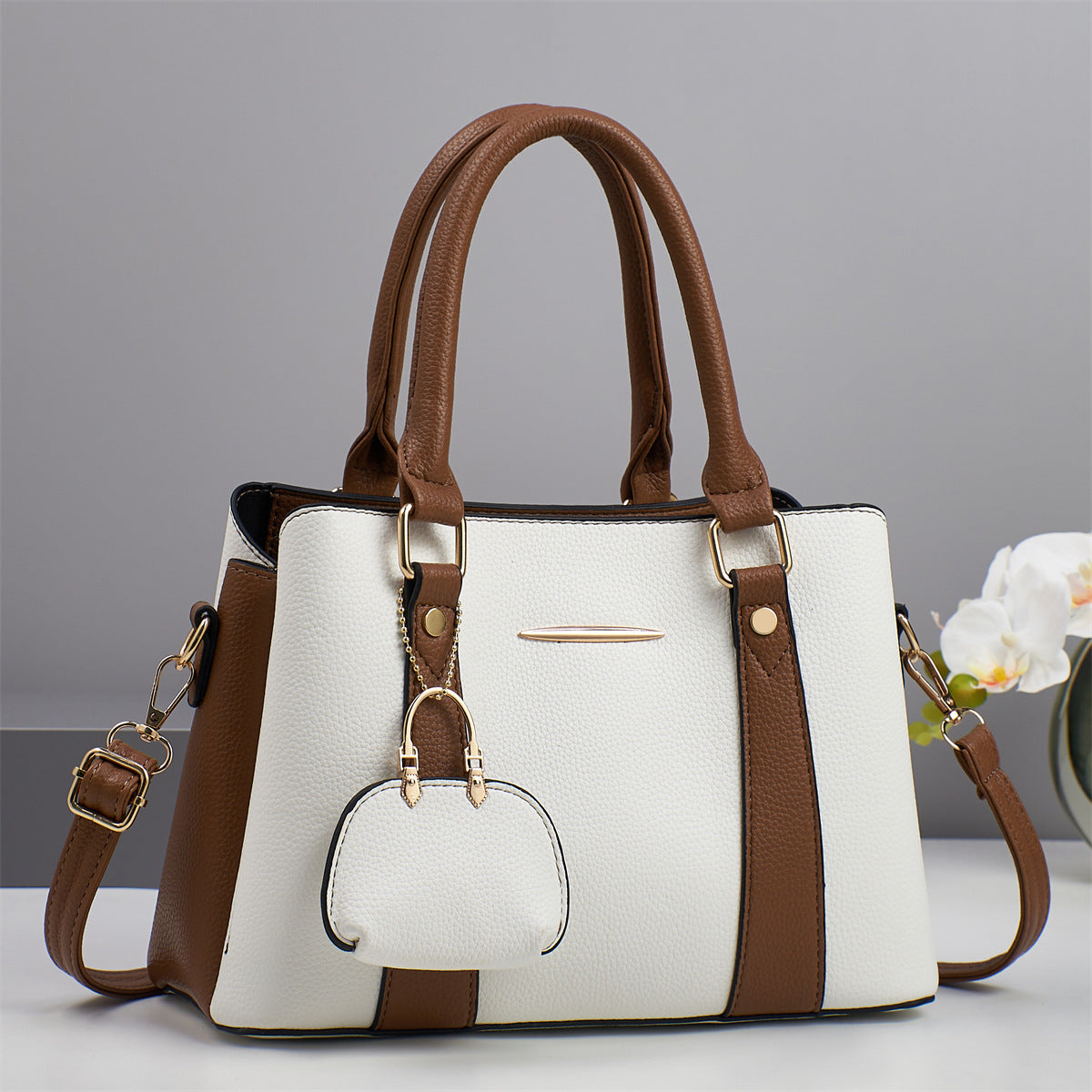 Women's Mother Fashion Soft Leather Large Capacity Women's Handbag