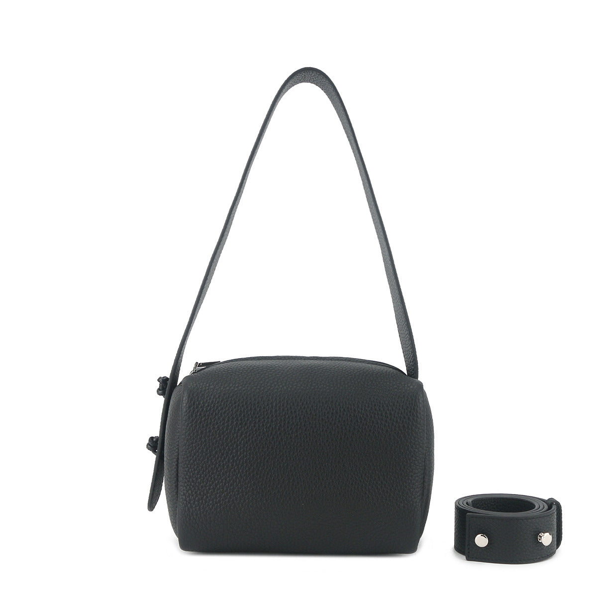 Women's Pillow High-grade First Layer Cowhide Underarm Women's Shoulder Bag
