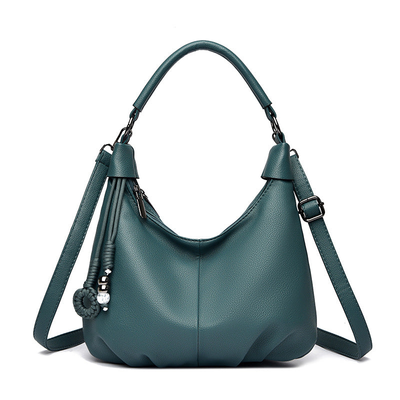 Women's Simple Hobo Korean Style Big Women's Shoulder Bag