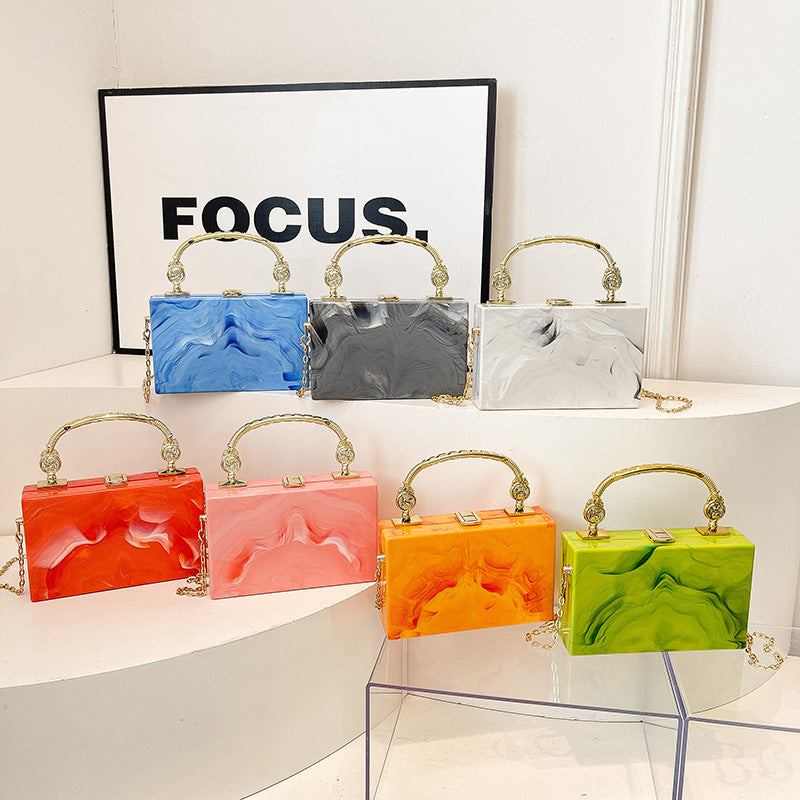 Acrylic Box Candy Color Fresh Portable Bags
