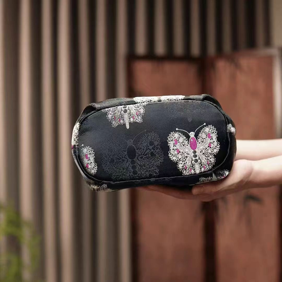 Women's Chinese Style Bamboo Jacquard Embroidery Ancient Elegant Women's Handbag