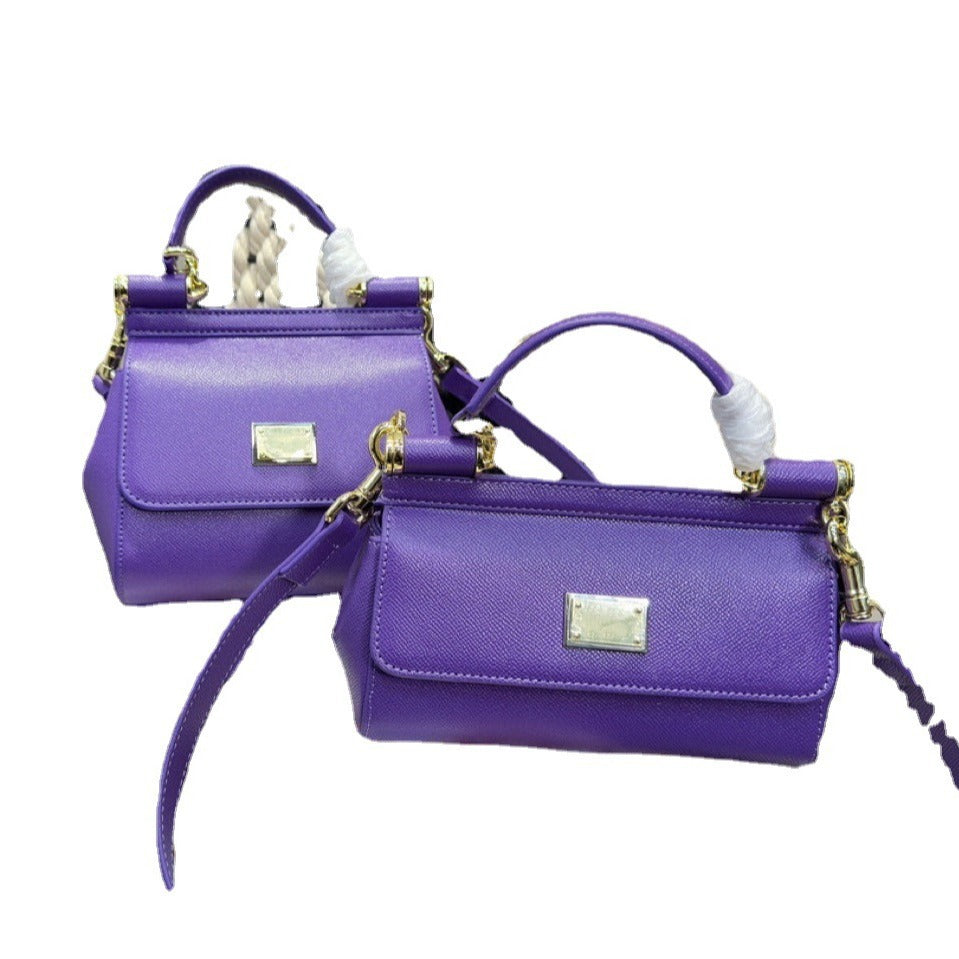 Women's Commuter Hand Palm Print Fashion Workplace Mini Women's Handbag