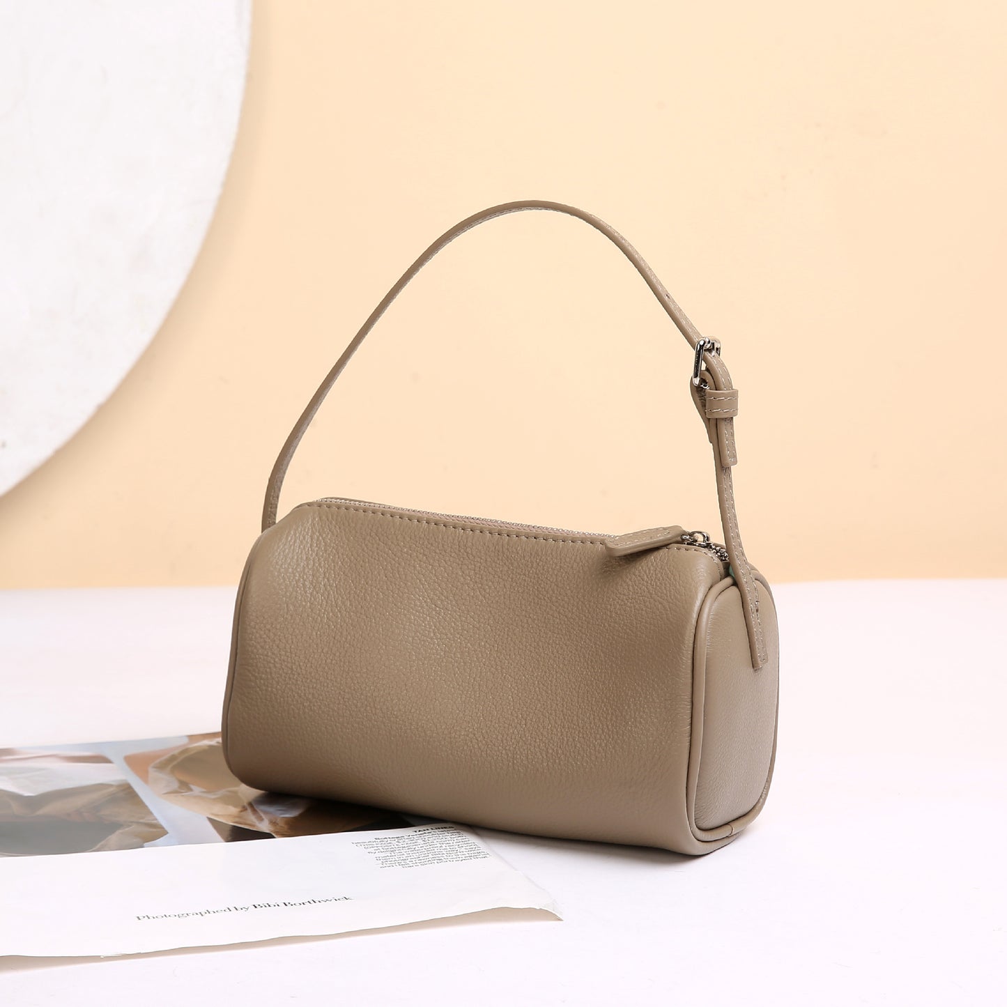 Women's Special Interest Light Luxury Leather Packet Pencil Pen Women's Messenger Bag