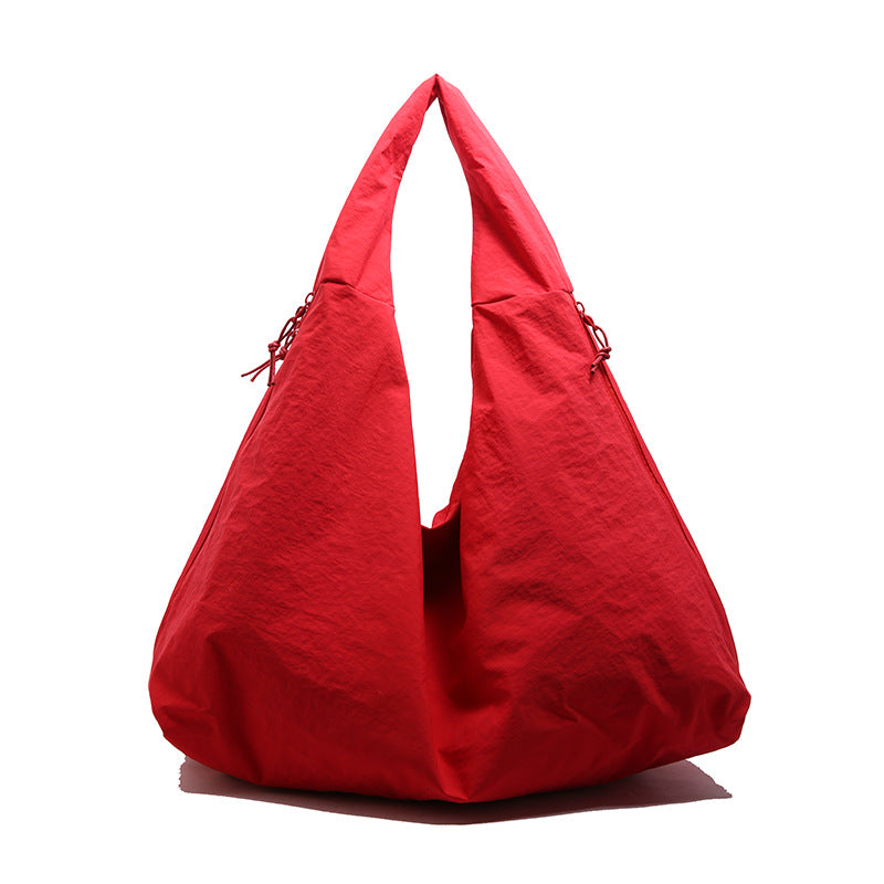 Women's Versatile Large Capacity Commuter Fashion Canvas Underarm Bag