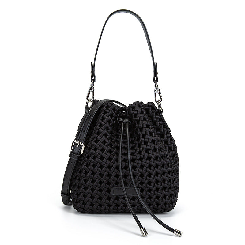 Classic Style Windmill Knot Hand-woven Mini Women's Messenger Bag