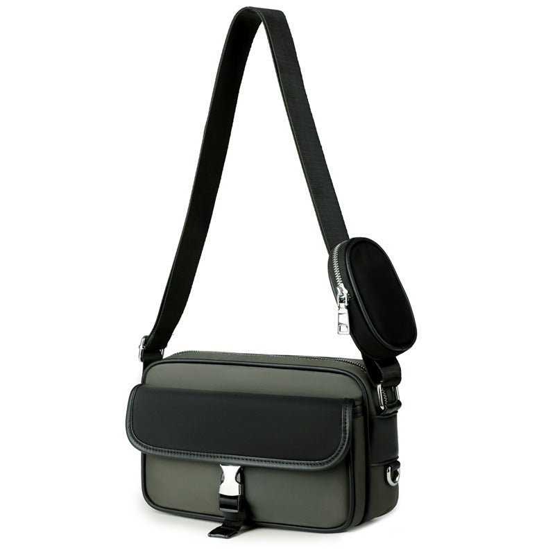 Men's Fashion Leisure Commute Large Capacity Versatile Men's Messenger Bag