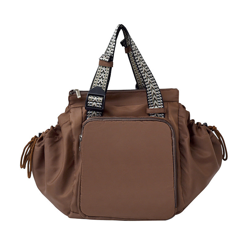 Women's Nylon Korean Style Large Capacity Mummy Shoulder Bags