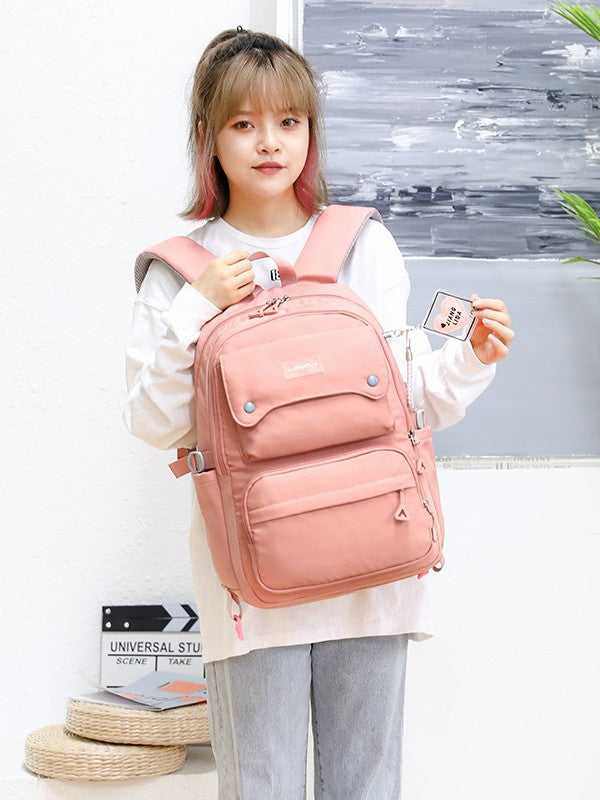 Junior High Simple Good-looking Primary Level Leisure Backpack