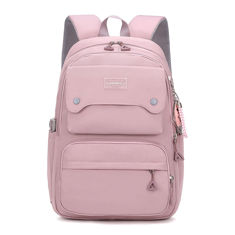 Junior High Simple Good-looking Primary Level Leisure Backpack