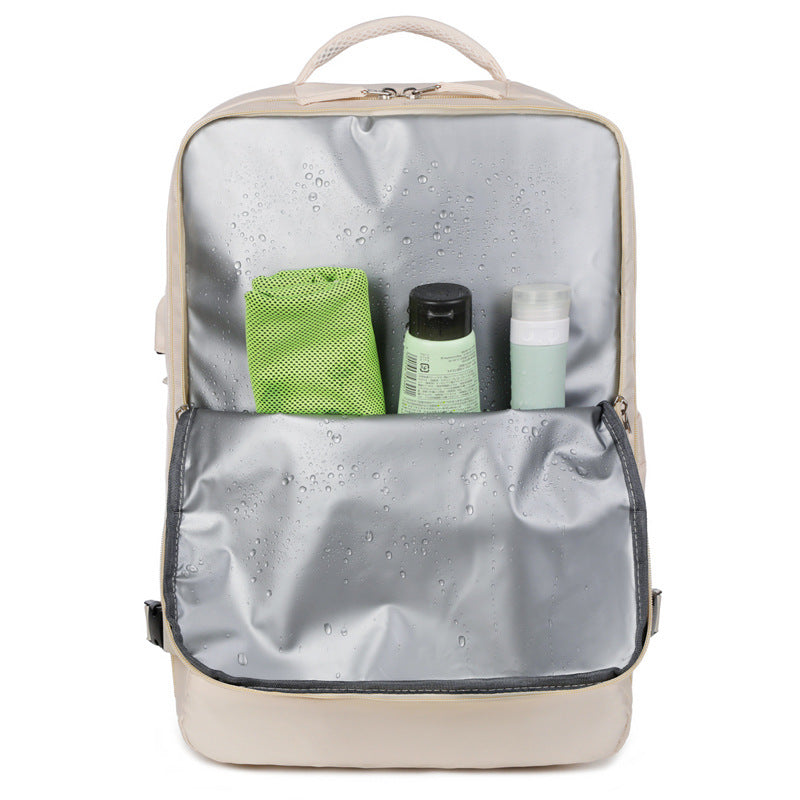 Women's & Men's Large Capacity Dry Wet Separation Lightweight Women's Backpack