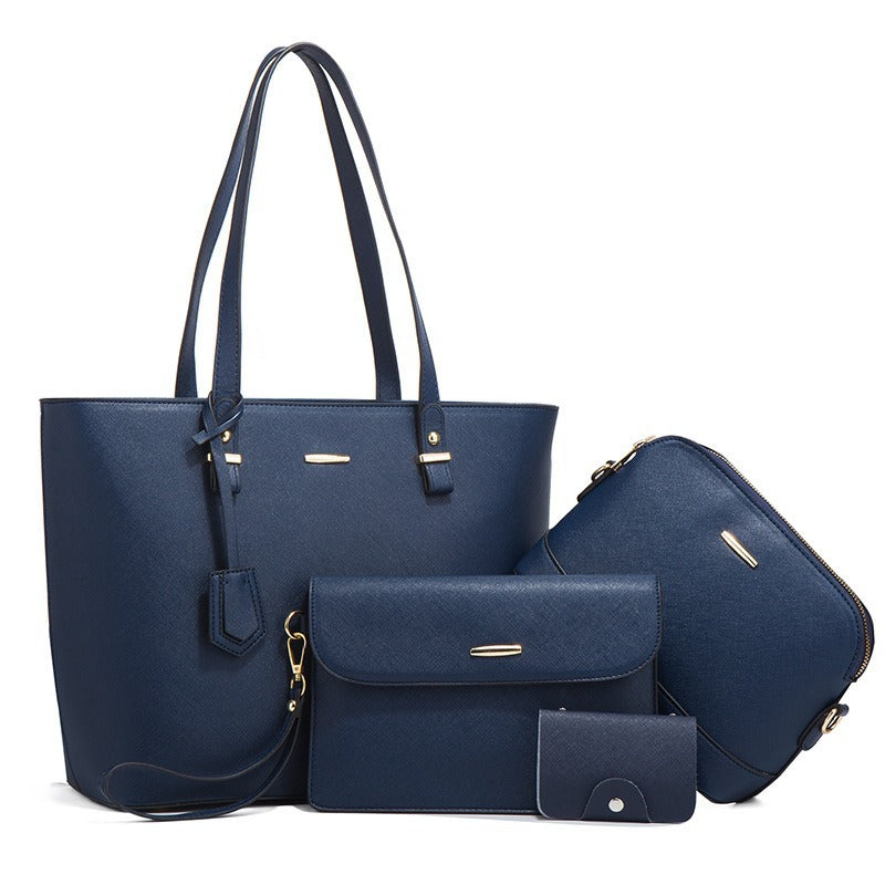 Women's Trendy Retro Large Capacity Fashion Set Tote Bag