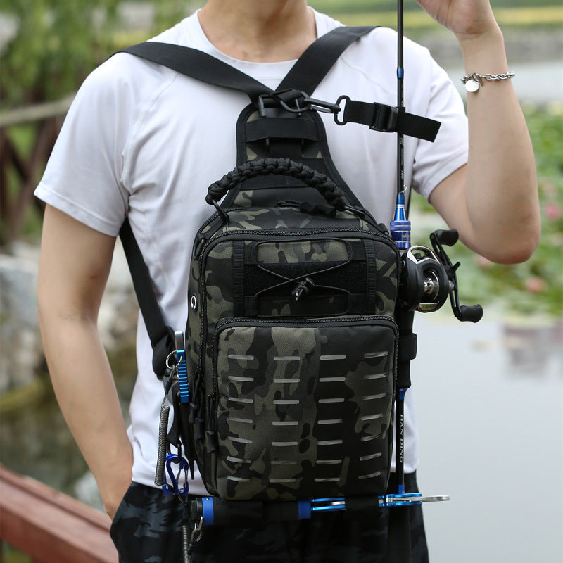 Stylish Lure Multifunctional Equipment Fishing Tackle Sports Backpack