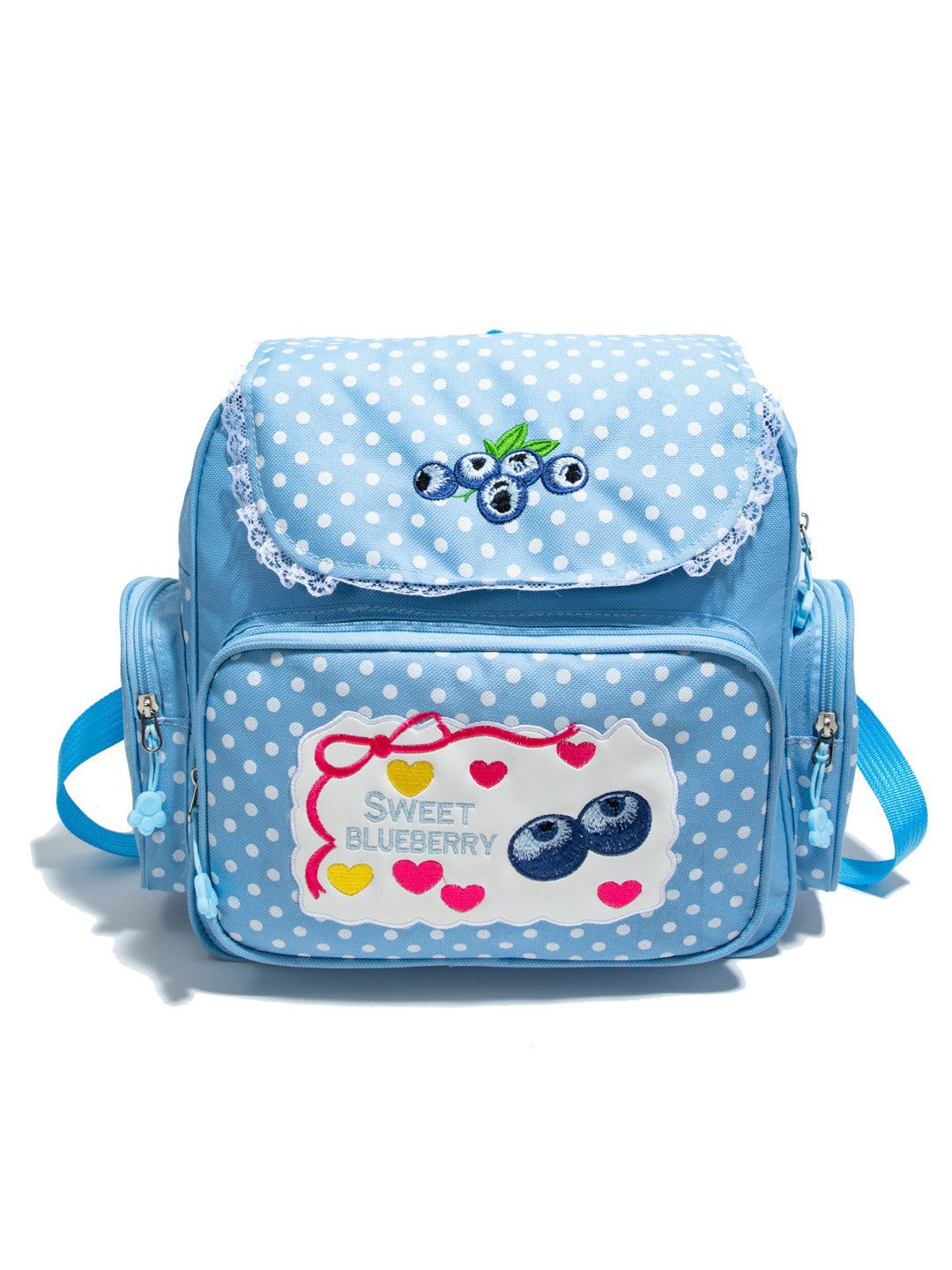 Sweet Lady Cute Embroidered Lace Fruit Women's Backpack
