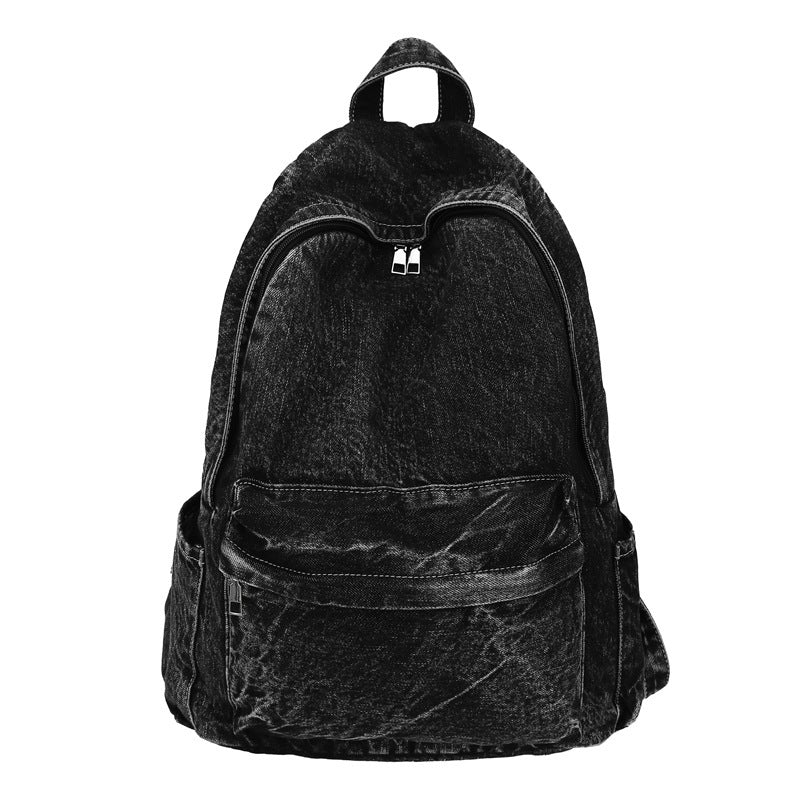 Denim Female Large Capacity Versatile Lightweight Backpacks