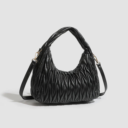 Simple Rhombus Plaid Dumpling Fashion Commuter Bags