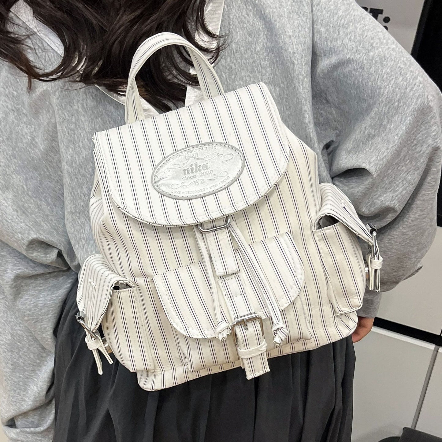 Women's Autumn Floral Large Capacity Advanced Texture Women's Backpack