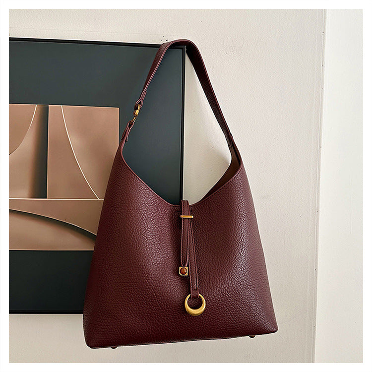 Popular Women's Large Capacity Underarm Commuter Women's Shoulder Bag
