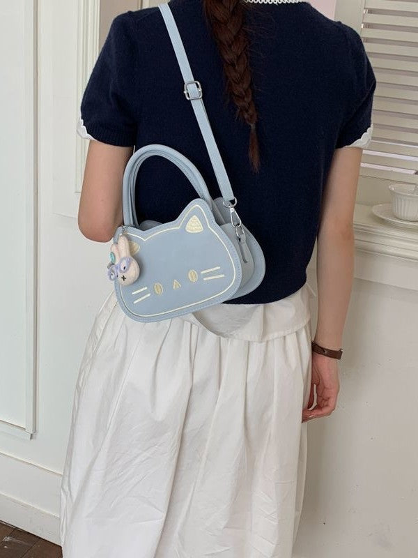 Women's Korean Style Cartoon Kitten Cute Fashion Leisure Backpack