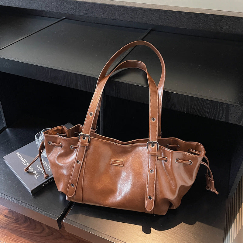 Classic Women's Retro Large Capacity Simple Tote Bags