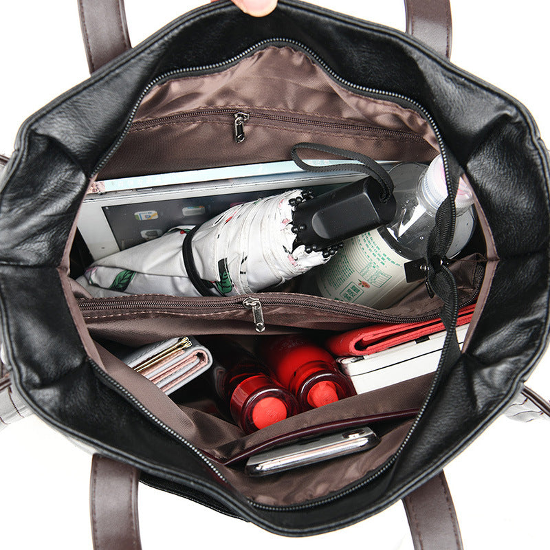 Women's Large Capacity Soft Leather Fashion Women's Messenger Bag