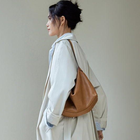 Women's Vegetable Tanning Leather Classic Commuter Genuine Bags