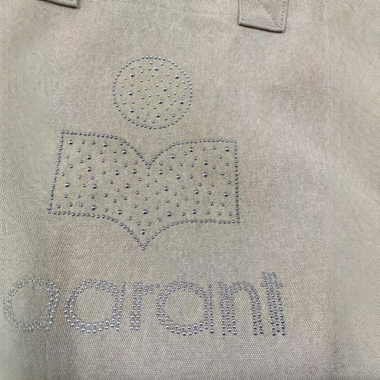 Women's Fashion Built-in Double Pocket Interlayer Pure Tote Bags